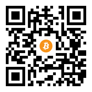 bitcoin:19AXCVBov6cKTWuMHHDstcKKwbQ2wpdNQ7 black Bitcoin QR code
