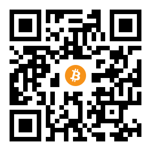 bitcoin:19CxNpB1VdwwwyK3ezsafwVqtUtDGLhart black Bitcoin QR code