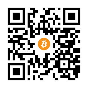 bitcoin:19DofZK9Bw1t8hLYn8y4pJXAjbFmpwpDpS black Bitcoin QR code