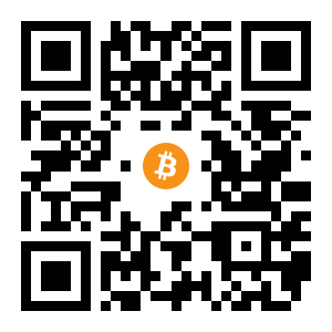 bitcoin:19E1ovRtPbCz9YfHfJ7y1V9P12QpnotS5X black Bitcoin QR code