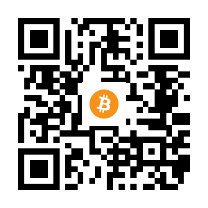bitcoin:19EQFSmvGZDjBE93cGm27awgVmsTXMEvFC black Bitcoin QR code