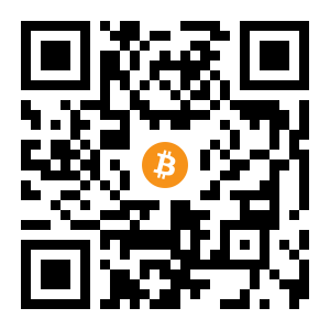 bitcoin:19EdnB57CXT1uhMoJDCh4Lq8ujunXDbyjf black Bitcoin QR code