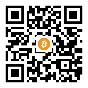 bitcoin:19Es8vKDoFfppAMHis6pevpnXmZQz9JjKr black Bitcoin QR code