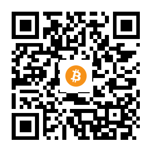 bitcoin:19FRhdvCdHjzLB6XPJdtrWaokYyKRHZQyS black Bitcoin QR code