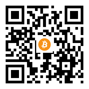 bitcoin:19FYNm34AfmLx7uz5h7ocSChypEJcVbqAE black Bitcoin QR code