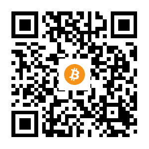 bitcoin:19GBtRxcNWbxNGATJkQL2Qem2wJRM2RhX6 black Bitcoin QR code