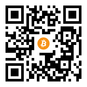 bitcoin:19HazStR1pz3yGdSJHLMF21xgpCDUDLSVs black Bitcoin QR code
