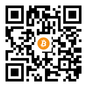 bitcoin:19J5E2UyNXph8bZshbKDh1A7YMwZenebQR black Bitcoin QR code