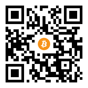 bitcoin:19JYhW8nNz3ss7Z9f8xCkUFdx5b6BUbiS black Bitcoin QR code