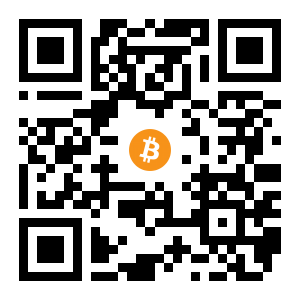 bitcoin:19KF3wc6L7qJaGk816ySoNkv9ZYsri8Vkk black Bitcoin QR code