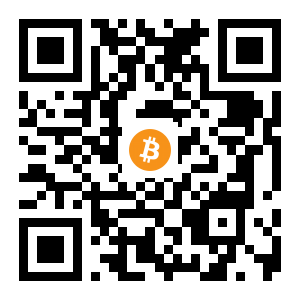 bitcoin:19Lj3Q6r8xqxZi7XSRHpTEPzjJe1jaSYkw black Bitcoin QR code