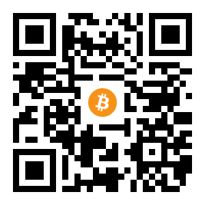 bitcoin:19MF6nK2ZtBZ3SBGfBjQGUMkwe9ZbFeGty black Bitcoin QR code