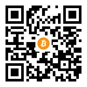 bitcoin:19MfA2kU5DANyRKCz8ed46au4gD5djh7eC black Bitcoin QR code