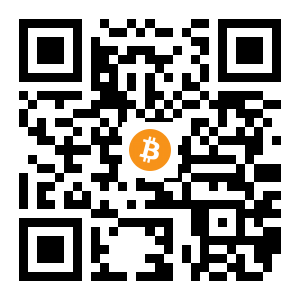 bitcoin:19NHG1SKMvNktYEMJTUcpk1CKfvehC96uE black Bitcoin QR code