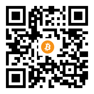 bitcoin:19NPDXLso6T16LADUZrDJs7S8cg7v17DHC black Bitcoin QR code