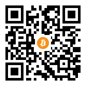 bitcoin:19NbguaHdqyLH4CUkEd9nVCPvHnLzxEnms black Bitcoin QR code