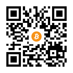bitcoin:19QXoJ3C5xy59AAbmp2qE9bbTorADLE1P4 black Bitcoin QR code