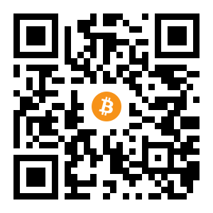bitcoin:19Sady56AD2J6bVXbzfFih5ZapzBTu4cAR black Bitcoin QR code
