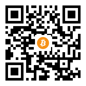 bitcoin:19SxF4HBKbk5E8PmPib3Ec4bGzjQpTxfpF black Bitcoin QR code