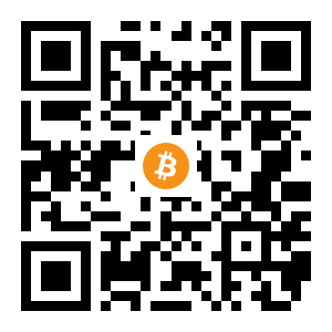 bitcoin:19T58itwj9grP6D5hpQgEMDF5ERiaJvNrB black Bitcoin QR code