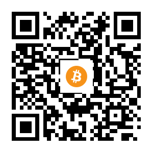 bitcoin:19TANduSgq3f8zBJW7L6s5TWqD1aotFXq black Bitcoin QR code