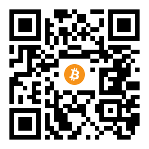 bitcoin:19TVNxrxZz8GWoRdtt3Dm6y1kacfc2DVDZ black Bitcoin QR code