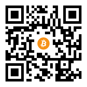 bitcoin:19TqXjwJYgG9SyLrjCW5wite9CV4QDtotp black Bitcoin QR code