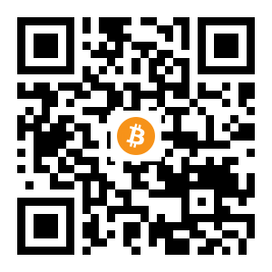 bitcoin:19UQUM6pUE2MDFdTaPbCSudJtbsmiWtnR5 black Bitcoin QR code