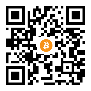bitcoin:19VQdy5GcELWfi998EGHcP5kSEavj72j1N black Bitcoin QR code