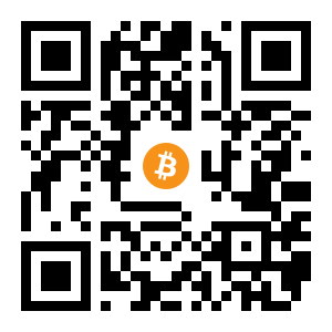 bitcoin:19W2HEmobh7Q5ZPDEhuFbbZfzCteMc1sfc black Bitcoin QR code