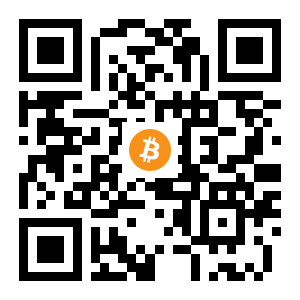 bitcoin:19WYJN6nCssqj1CCXBXFv7NeomY3kr3kbm black Bitcoin QR code