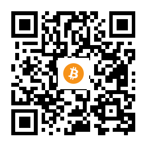 bitcoin:19WjimbrrhWu8LeoBmEsEUK3YTAfuXe88V black Bitcoin QR code