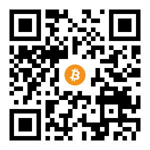 bitcoin:19WtYqWpqCvgTAYZNjD6UwPv1S3hdZtWBV black Bitcoin QR code