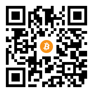 bitcoin:19YxFHE7uRzK93Umq83dLwiHcXoEgTJRWE black Bitcoin QR code