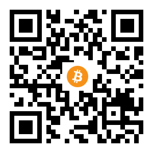 bitcoin:19Z18jpWksT71GwLWD26StrYvzX3wdv8eT black Bitcoin QR code