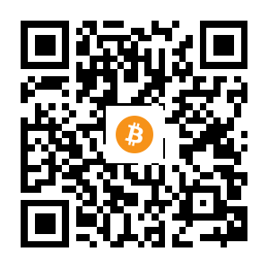 bitcoin:19bdYmQ3W9Pz2XEbJHdUx5tcueFkKRverV black Bitcoin QR code
