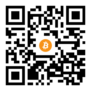 bitcoin:19biVero3kRhD7XXJKGjmFQoPha7A4dSfk black Bitcoin QR code