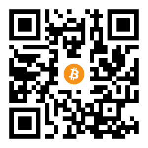 bitcoin:19cPw5wUPFrM18QKBDsJrkiqp8VJwHkV5w black Bitcoin QR code