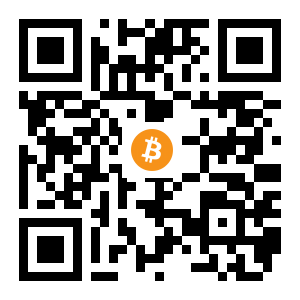 bitcoin:19cpDrJJ6uKL75FdkN8RvZTMLDknMCSmRR black Bitcoin QR code
