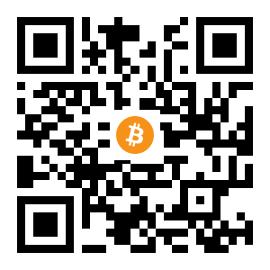 bitcoin:19dbaQQ4PhoVoXpfX3dzz7m9FaB1DoLPtQ black Bitcoin QR code