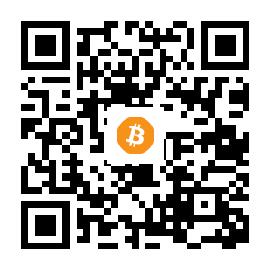 bitcoin:19dhPNGD1aZymfGJ7BGaYaowD6emJECHFk black Bitcoin QR code