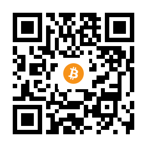 bitcoin:19ex9DHPKzDQjZHWChy1sTgfAMKoE1NCbf black Bitcoin QR code