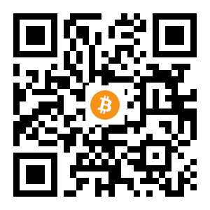 bitcoin:19fTKGyFCFLqzDvU4P6eGu69nsGVv2ksGU black Bitcoin QR code