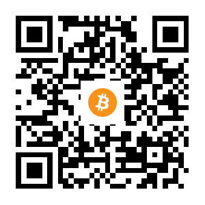 bitcoin:19fn5Sw826wm725A6SSpcM5inJYoXVpE8w black Bitcoin QR code