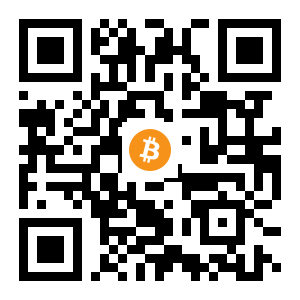 bitcoin:19fxW417QyTvWQpgq7pf8bUe3yRhwV81zs black Bitcoin QR code
