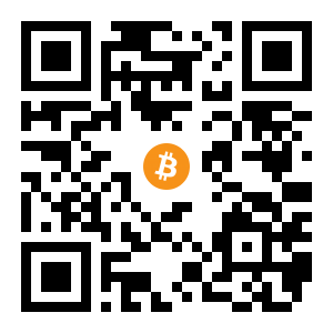 bitcoin:19hMpu2v343xf1vtQiuVxNzisD3R8fzZQ8 black Bitcoin QR code