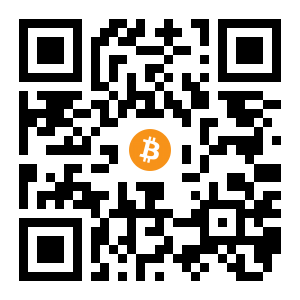 bitcoin:19haTyP5g24TzEw4ZReSBBXHYzxgjdwrGY black Bitcoin QR code