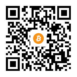 bitcoin:19hou2cNW97W5yiPZbYqfTVd4QMcBQ4DCG black Bitcoin QR code