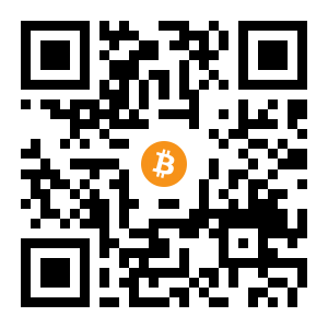 bitcoin:19iR9jctCZrQLN588AYzZ5xh1vTKT44UeK black Bitcoin QR code