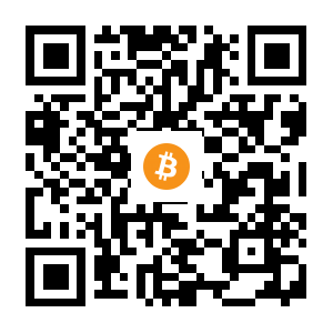 bitcoin:19jVfqYeqmMssACUcC6JGYghnnkEd4to4X black Bitcoin QR code